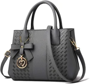 Purses and Handbags for Women Fashion Ladies PU Leather Top Handle Satchel Shoulder Tote Bags