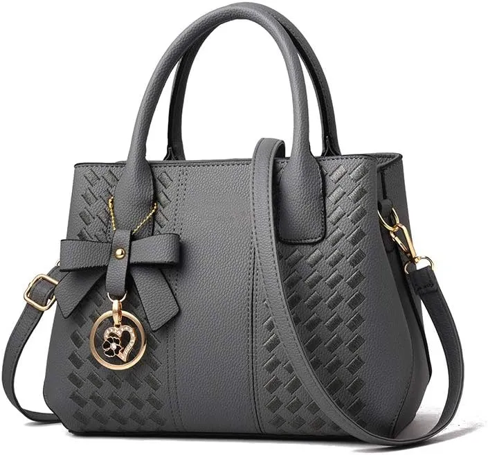 Purses and Handbags for Women Fashion Ladies PU Leather Top Handle Satchel Shoulder Tote Bags