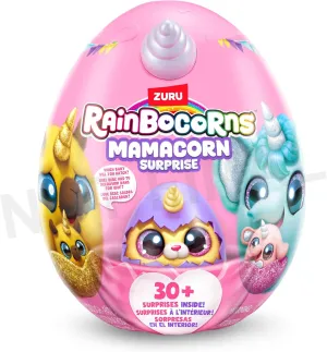 Rainbocorns Mamacorn Surprise by ZURU, Collectible Plush Toy for Girls 3 