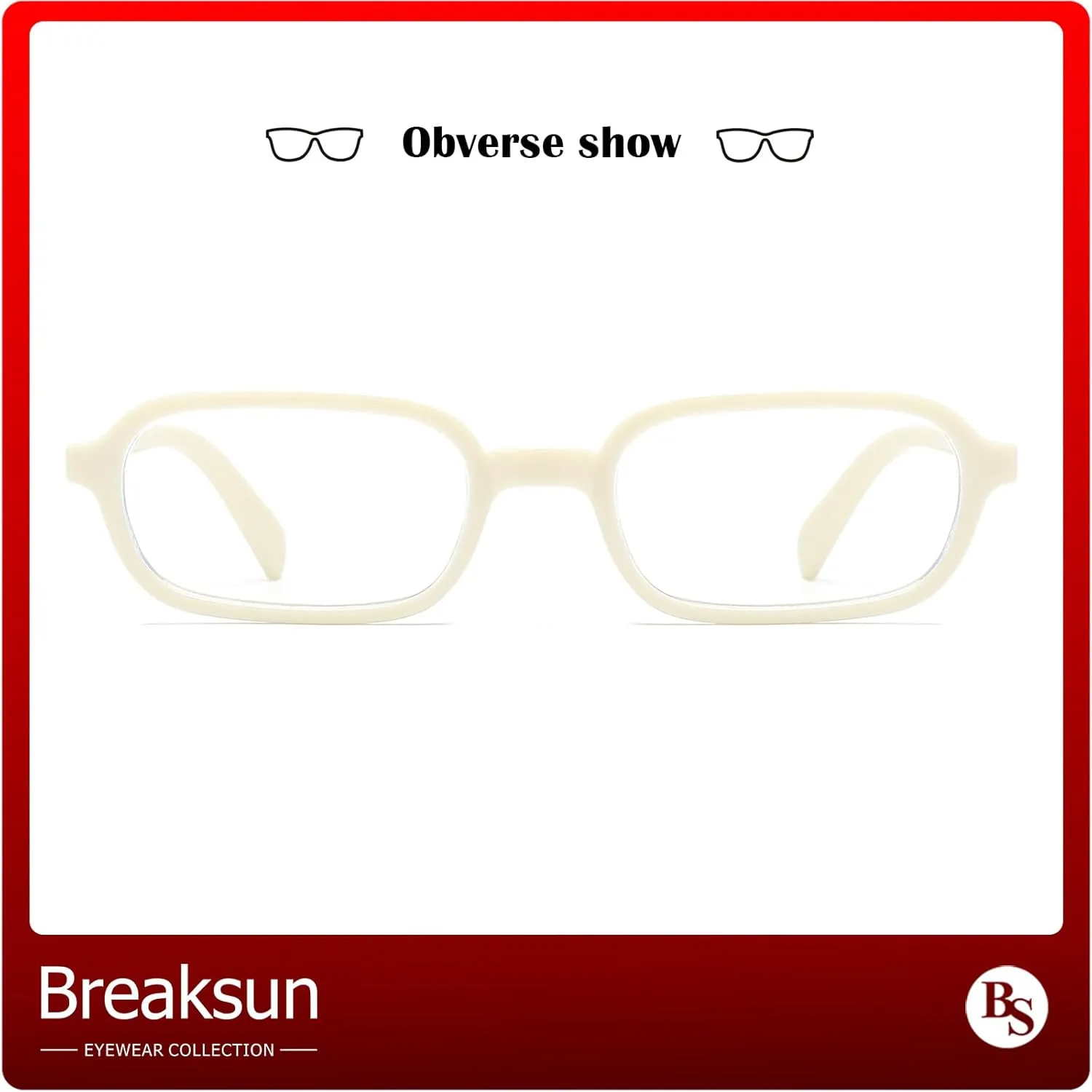Retro Rectangle Glasses for Women Men Small Square Blue Light Blocking Glasses Vintage Eyeglasses