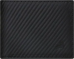 RFID Slim Front Pocket Wallets For Men - Genuine Leather Credit Card Mens Bifold Wallet With 2 ID Windows Zipper Coin Stylish Passcase