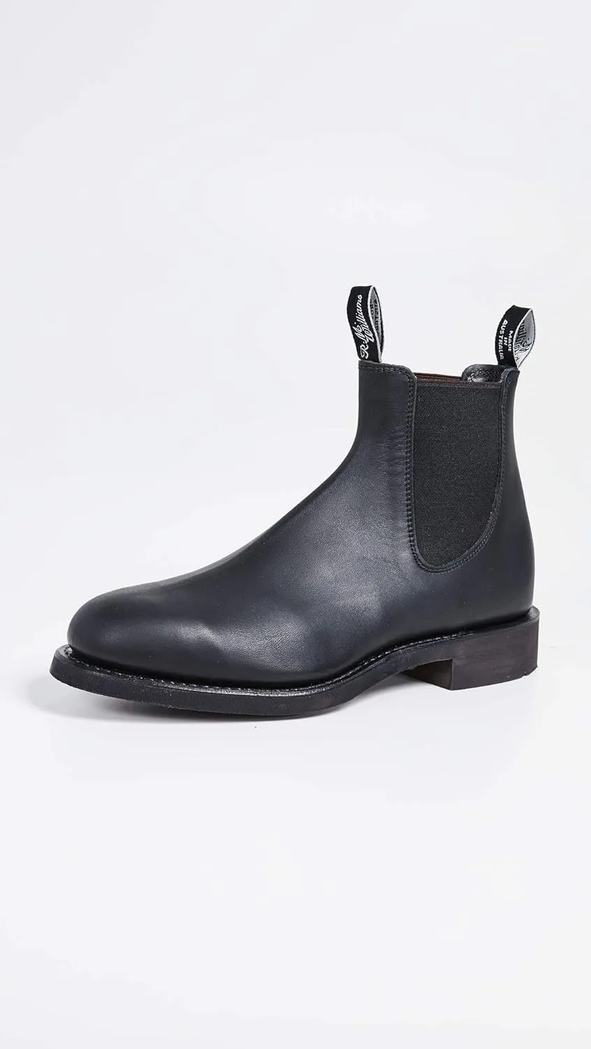 R.M. Williams Gardener Greasy Kip black