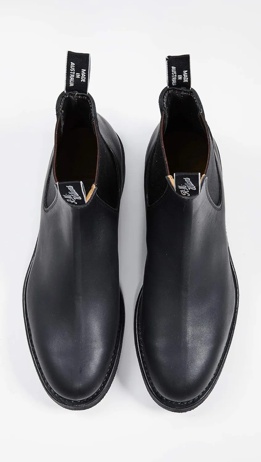 R.M. Williams Gardener Greasy Kip black