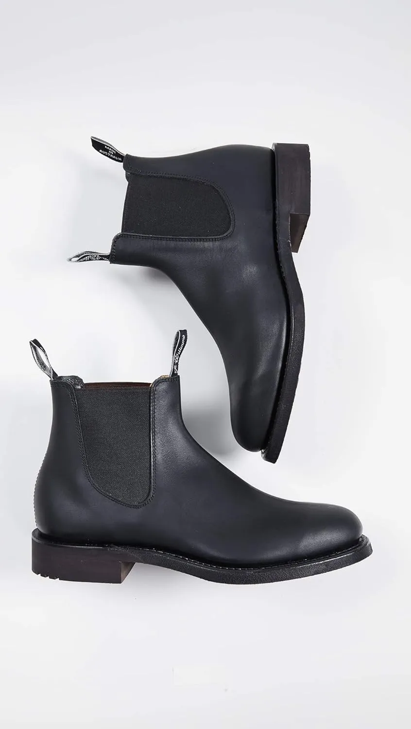 R.M. Williams Gardener Greasy Kip black