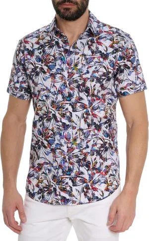 Robert Graham Men's Kileen Short Sleeve Woven Shirt