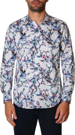 Robert Graham Men's Robertson Long Sleeve Woven Button Down Shirt