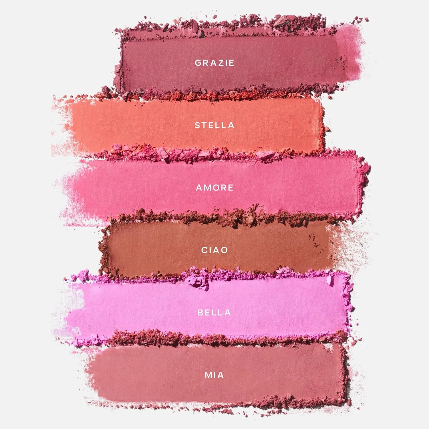 Saie SuperSuede Baked Blush - Talc-Free Powder Blush for All Day Wear - Enriched with Plant-Derived Squalane   Glycerin to Help Moisturize Dry Skin - Ciao (.01 Ounce)