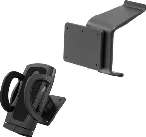 Scosche ProClip Angled Dash Mount Compatible with 2015 to 2023 Dodge Challenger with StuckUp Universal Phone Mount Bundle
