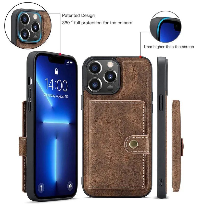 Separate magnetic card case for iphone 15 series