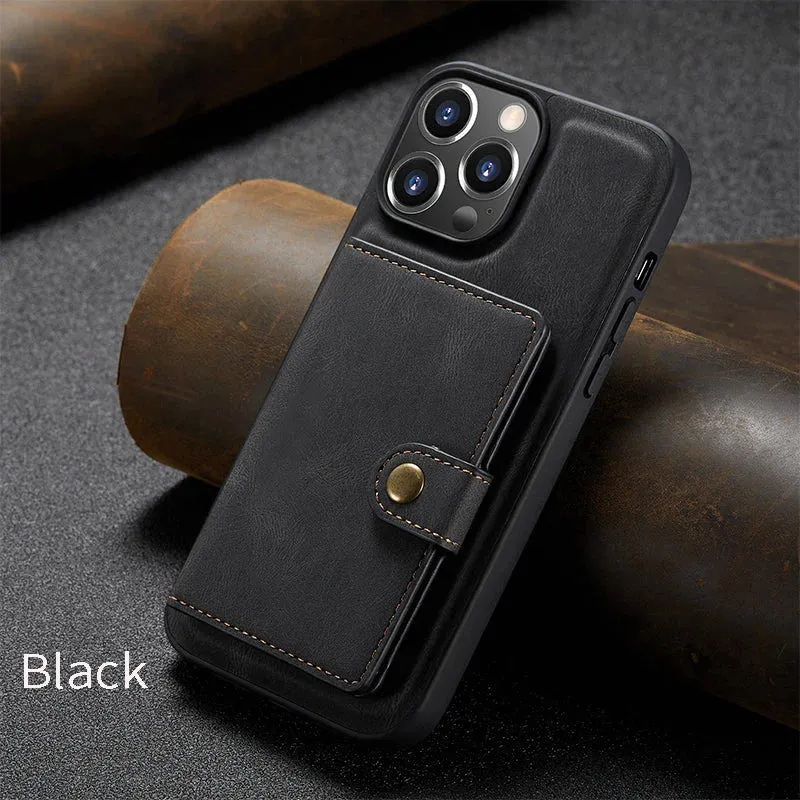 Separate magnetic card case for iphone 15 series