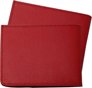 Set of 2 Top Leather RFID Credit Card Wallet Magic Slim Wallets for Men