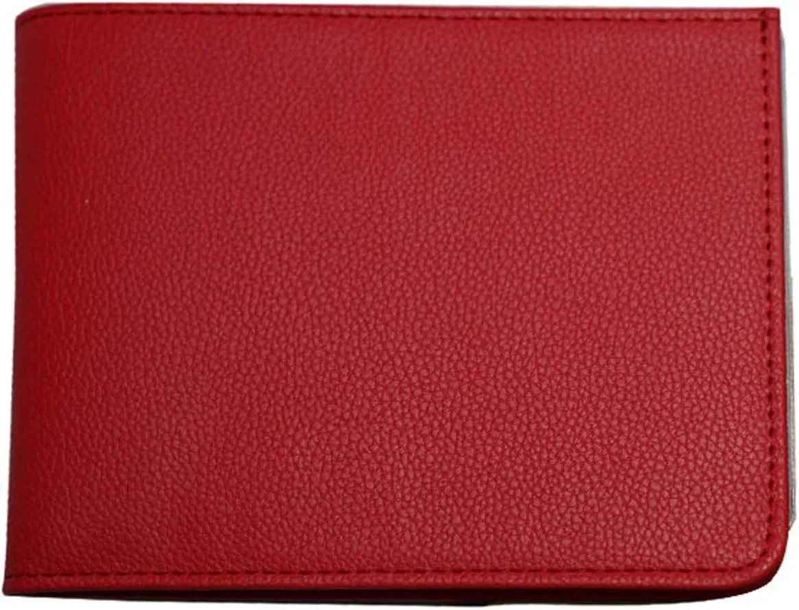 Set of 2 Top Leather RFID Credit Card Wallet Magic Slim Wallets for Men