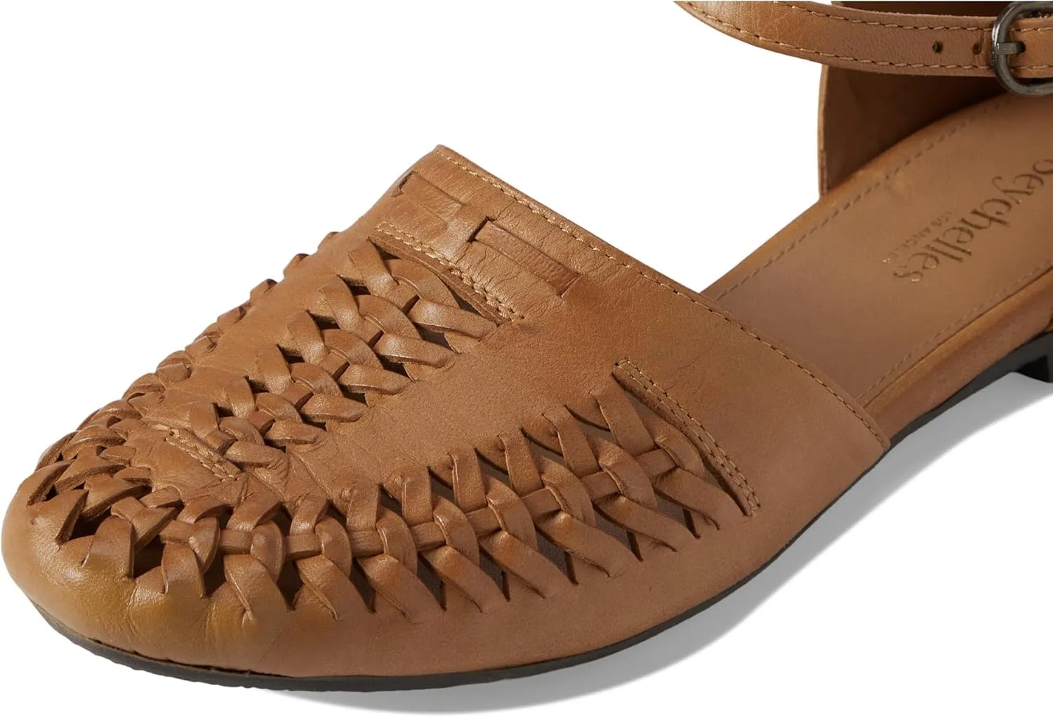 Seychelles Women's Crimson Leather Loafer Flat
