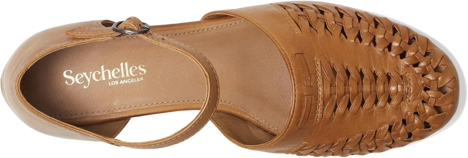 Seychelles Women's Crimson Leather Loafer Flat