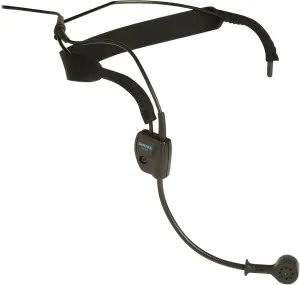 Shure WH20 Dynamic Headset Microphone - Rugged, Lightweight, Secure Fit for Active Mic Users, for Instructors/Musicians, TQG Connector Wireless Bodypack Transmitters (WH20TQG)
