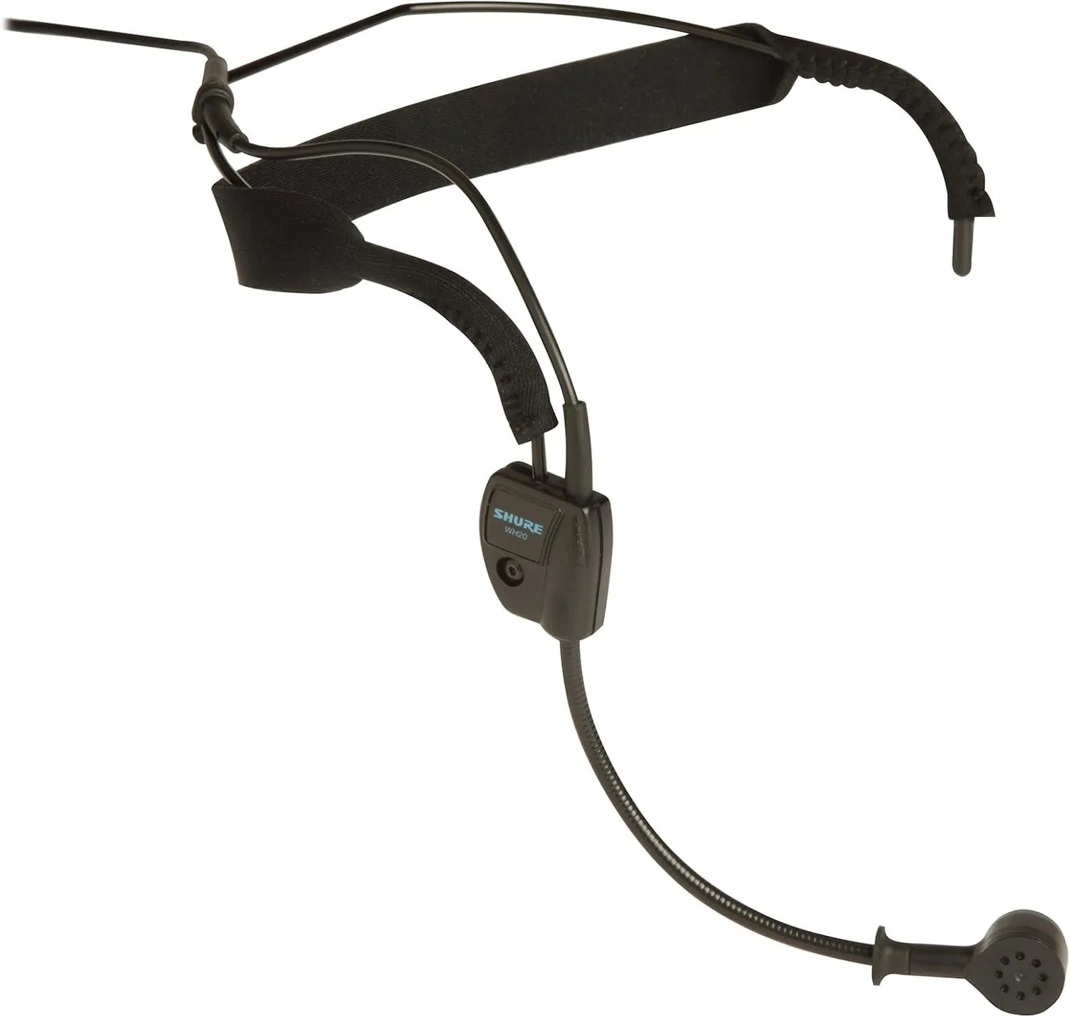 Shure WH20 Dynamic Headset Microphone - Rugged, Lightweight, Secure Fit for Active Mic Users, for Instructors/Musicians, TQG Connector Wireless Bodypack Transmitters (WH20TQG)