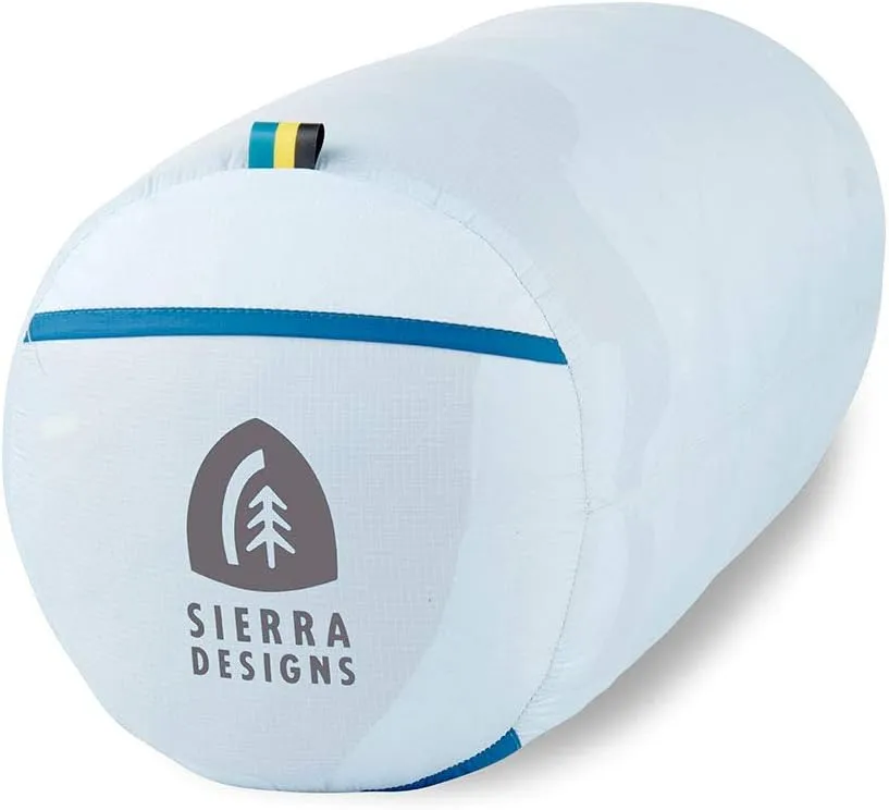 Sierra Designs Night Cap 20-20 Degree Zipperless Sleeping Bag with 100% Recycled Synthetic Insulation, Fold Over Blanket Design, Camping & Backpacking Sleeping Bag 2023