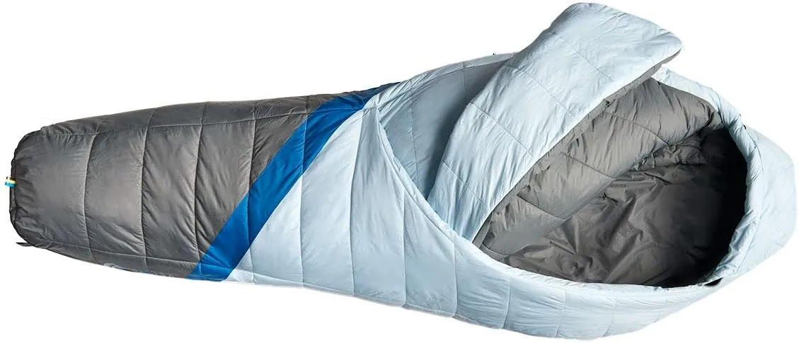 Sierra Designs Night Cap 20-20 Degree Zipperless Sleeping Bag with 100% Recycled Synthetic Insulation, Fold Over Blanket Design, Camping & Backpacking Sleeping Bag 2023