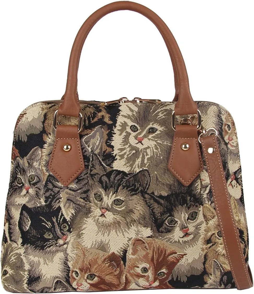 Signare Tapestry Hand & Shoulder Bag for Women |Fashionable Cross Body bag Purses for Woman |Satchel Bag for Women Girls Teen