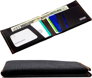 SlimFold MICRO Minimalist Front Pocket Vegan Slim Wallets for Men (RFID Blocking)