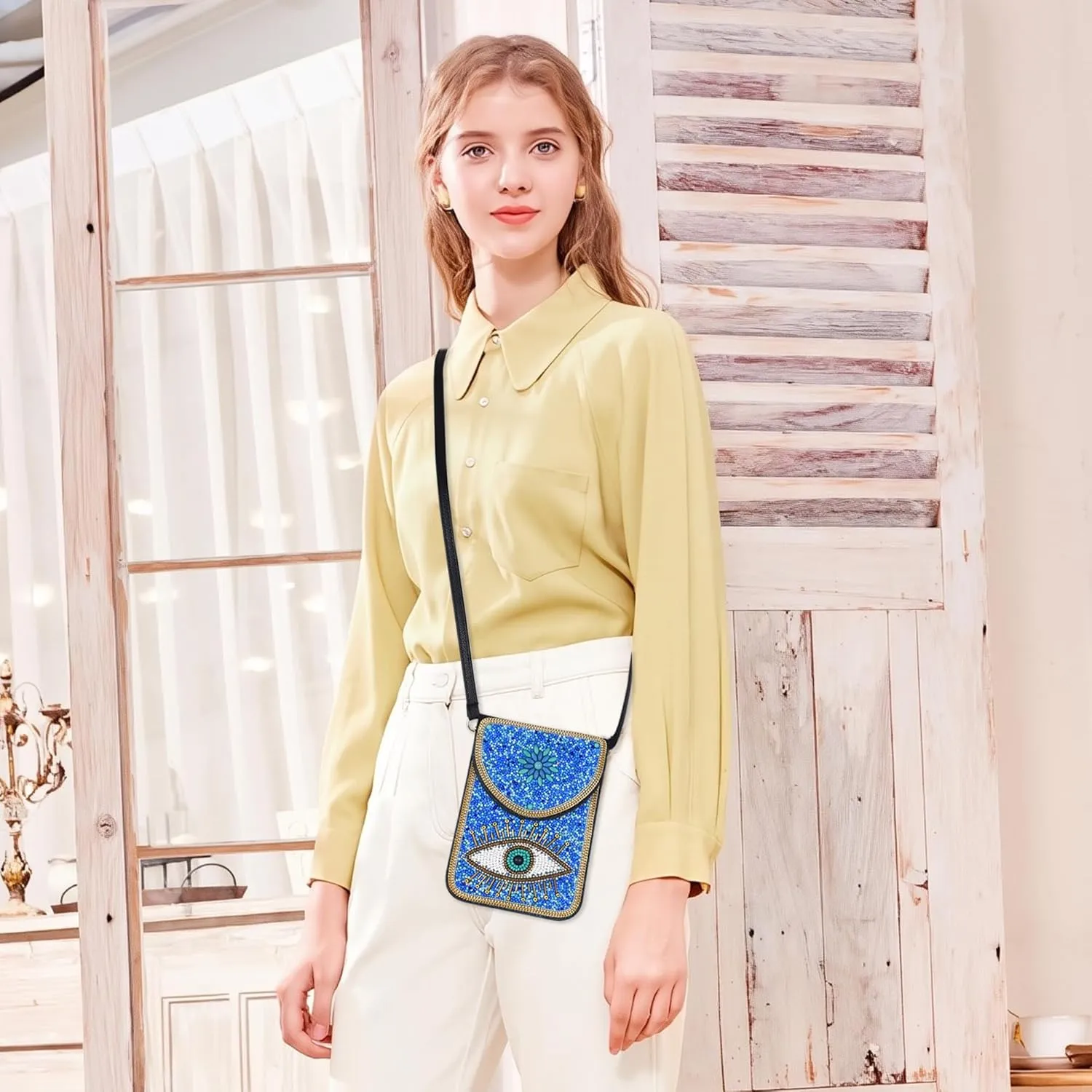 Small Crossbody Bags for Women Designer Gypsy Cell Phone Bag Boho Shoulder Wallet Purse