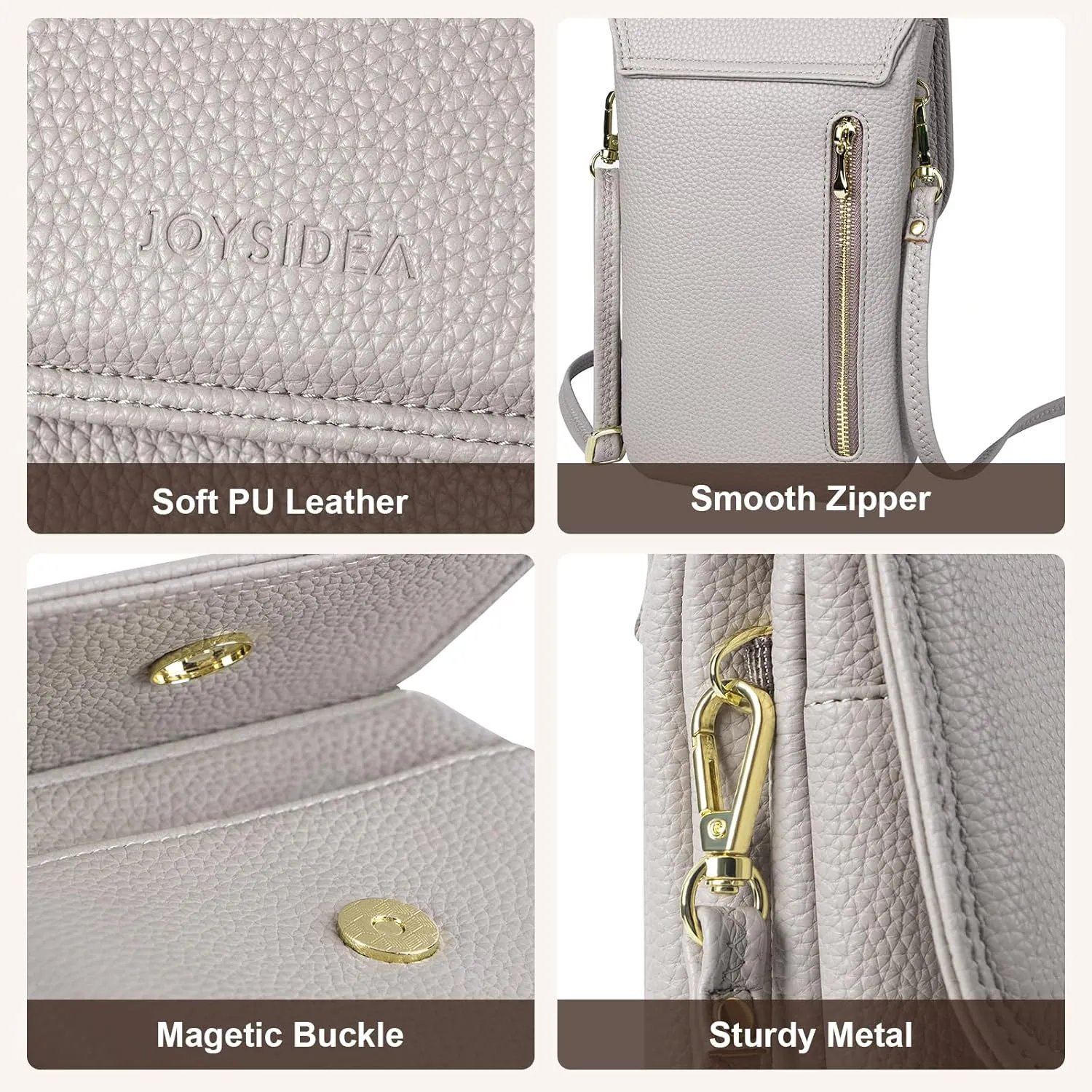 Small Crossbody Cell Phone Purse for Women, Shoulder Phone Bag Wallet Pouch
