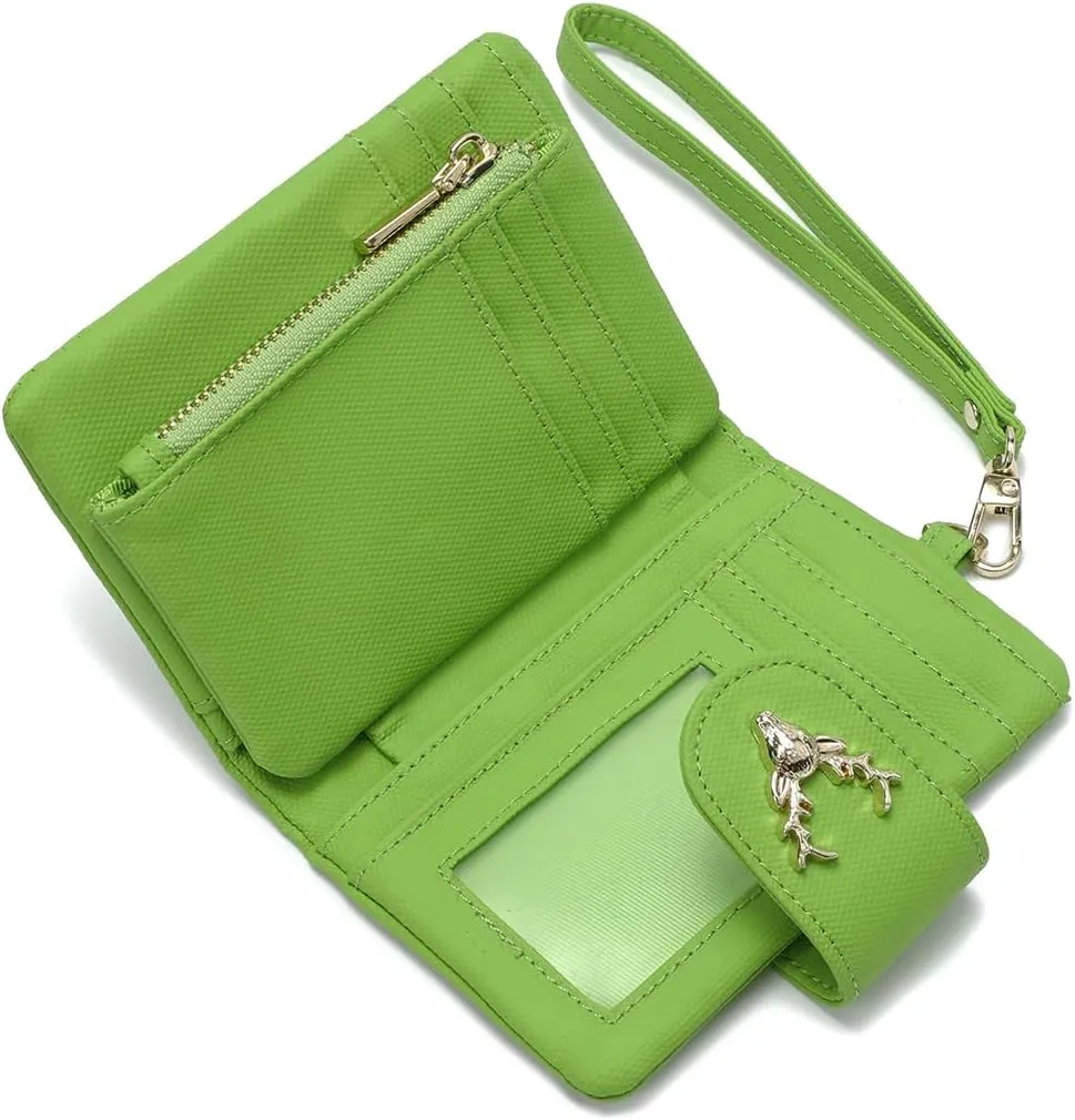 Small Wallet For Women RFID Blocking Ladies Wristlet With Crard Holder Id Window Coin Pockect Girls Wallets