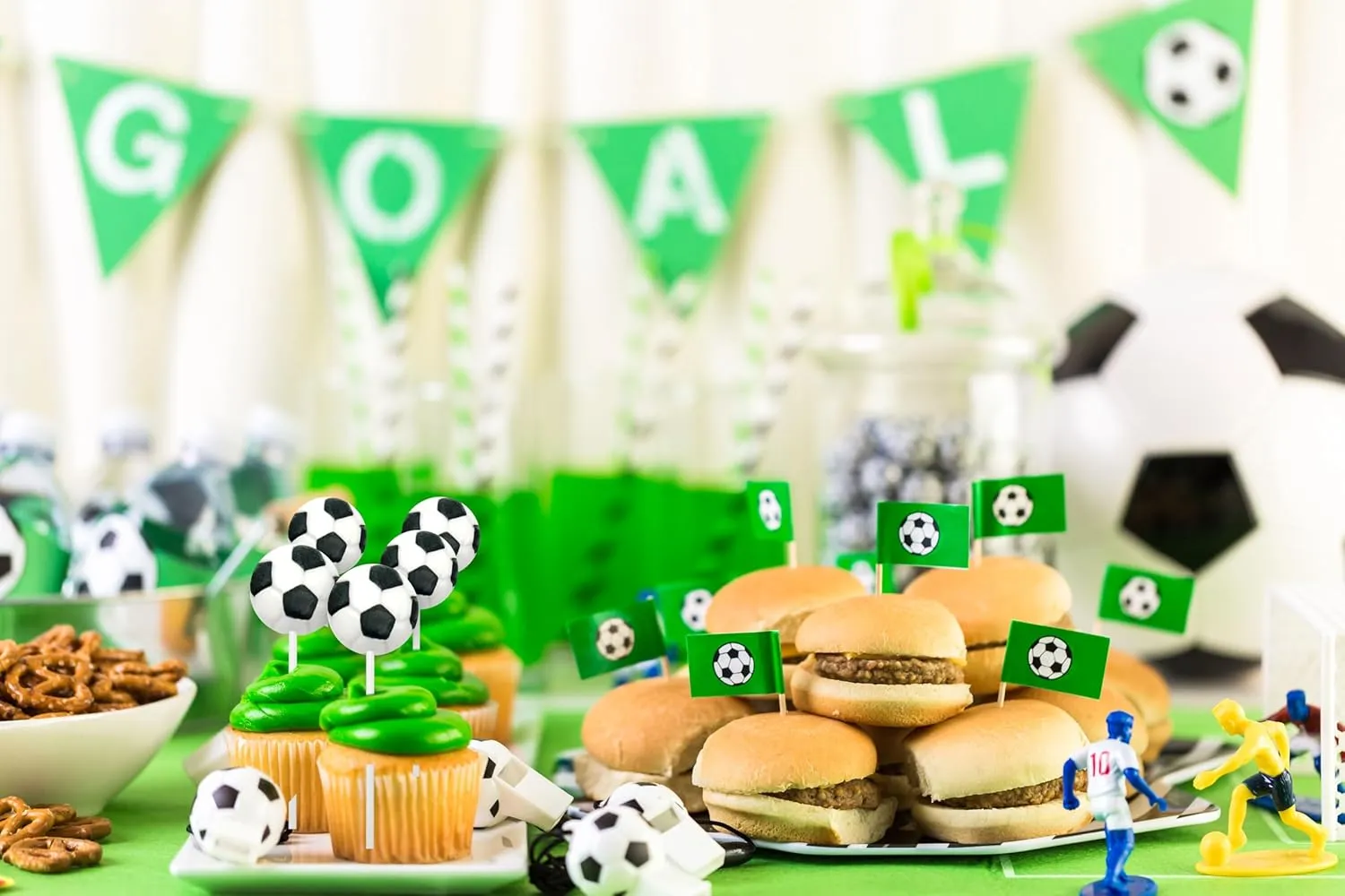 Soccer Candy Lollipops - 18 Count Individually Wrapped Suckers - Great for Soccer Party Favors - Sports Snacks - Soccer Goodie Bags - Soccer Team Treats