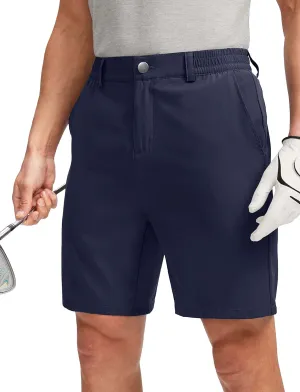 Soothfeel Men's Golf Shorts with 5 Pockets 7 Inch Stretch Lightweight Quick Dry Hiking Casual Work Dress Shorts for Men