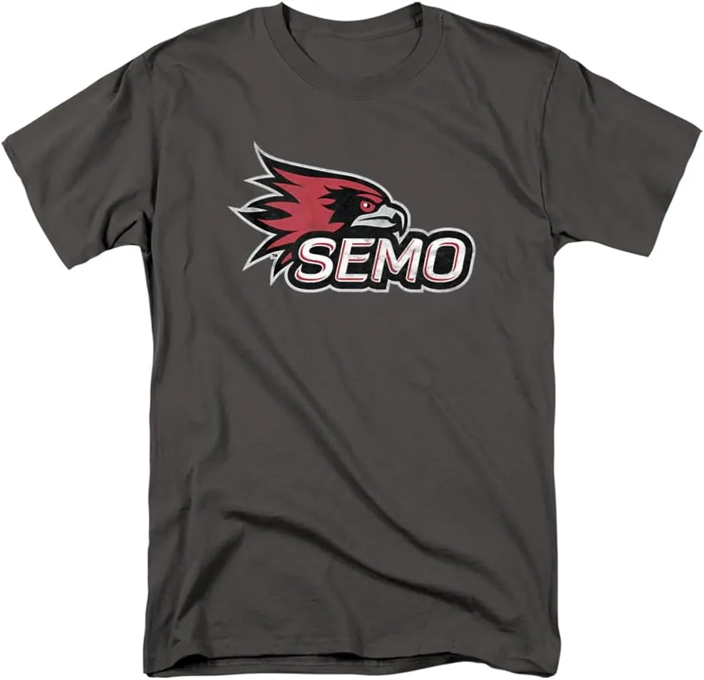 Southeast Missouri State University Official Distressed Primary Logo Unisex Adult T Shirt