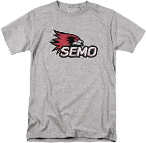 Southeast Missouri State University Official Distressed Primary Logo Unisex Adult T Shirt