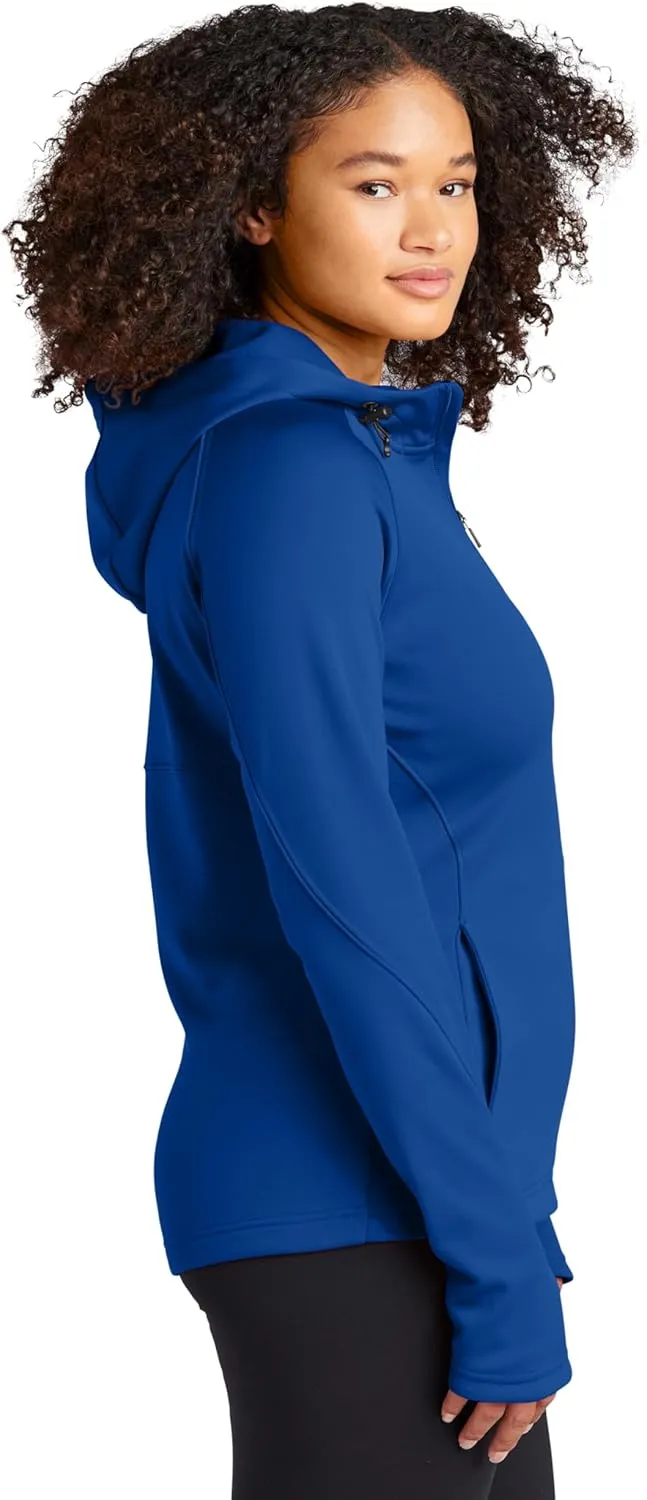 Sport-Tek® Ladies Tech Fleece Full-Zip Hooded Jacket. L248