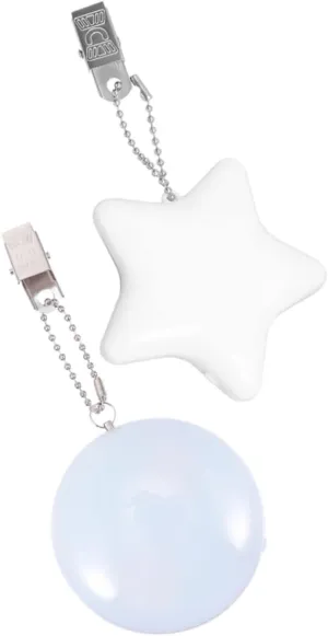 Star Shaped Purse Heart Led Touch Light Handbag Night Light Rechargeable Battery for Women's Bag