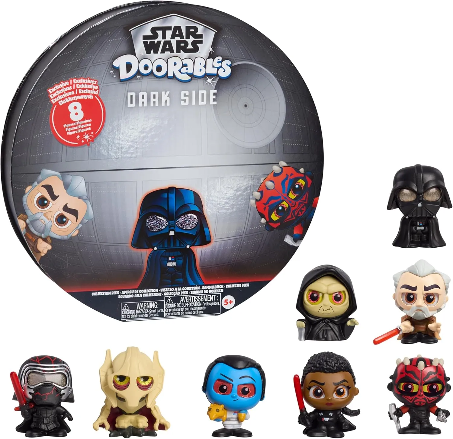 Star Wars™ Doorables Dark Side Collection Peek, Collectible Figures, Kids Toys for Ages 5 Up, Amazon Exclusive by Just Play
