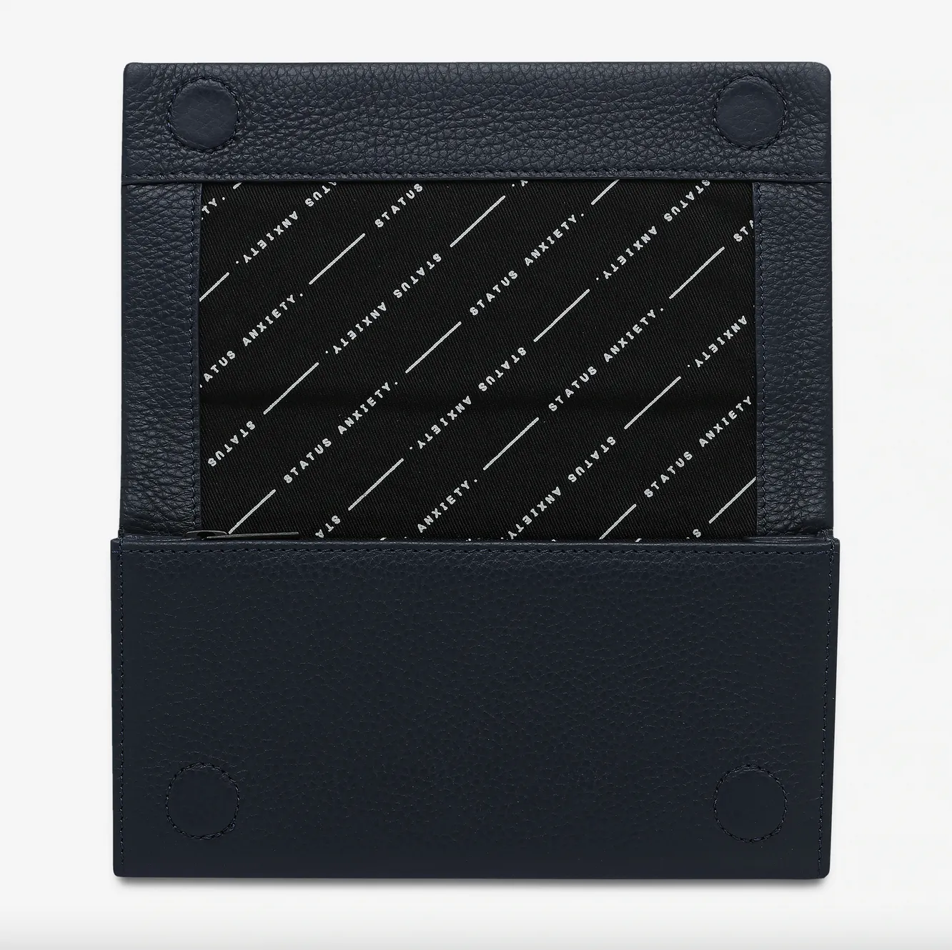 Status Anxiety, Nevermind Wallet | Navy Blue