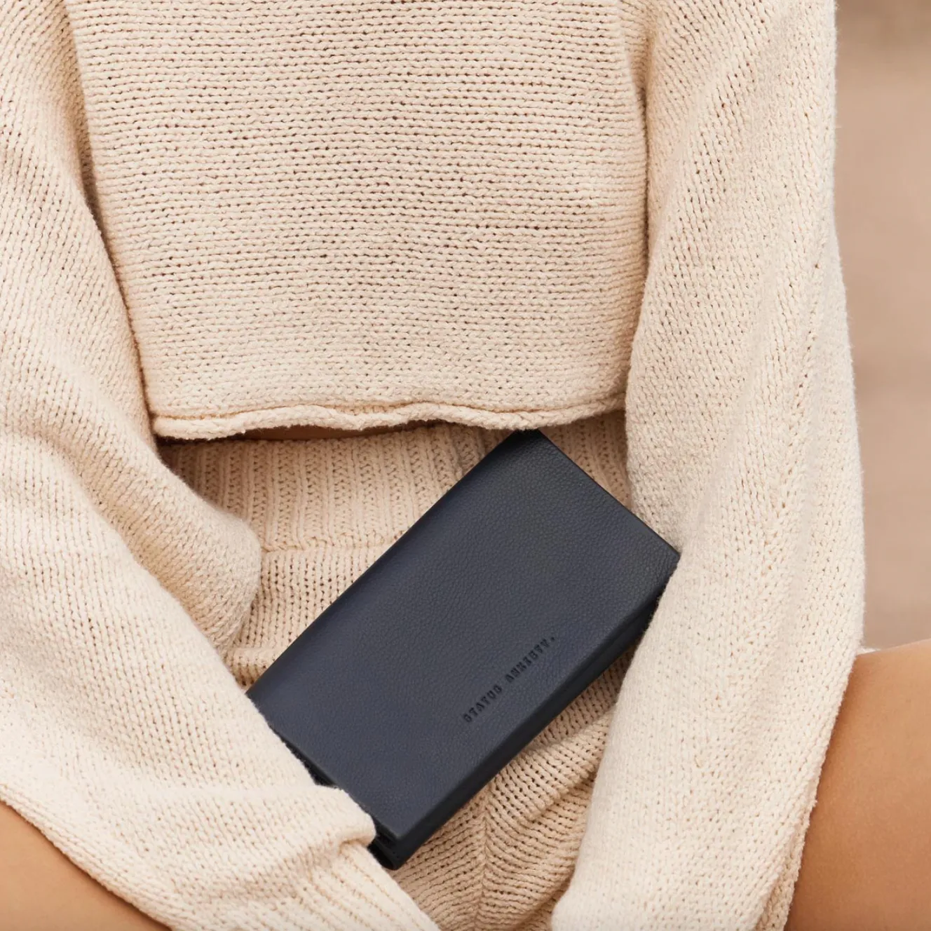 Status Anxiety, Nevermind Wallet | Navy Blue