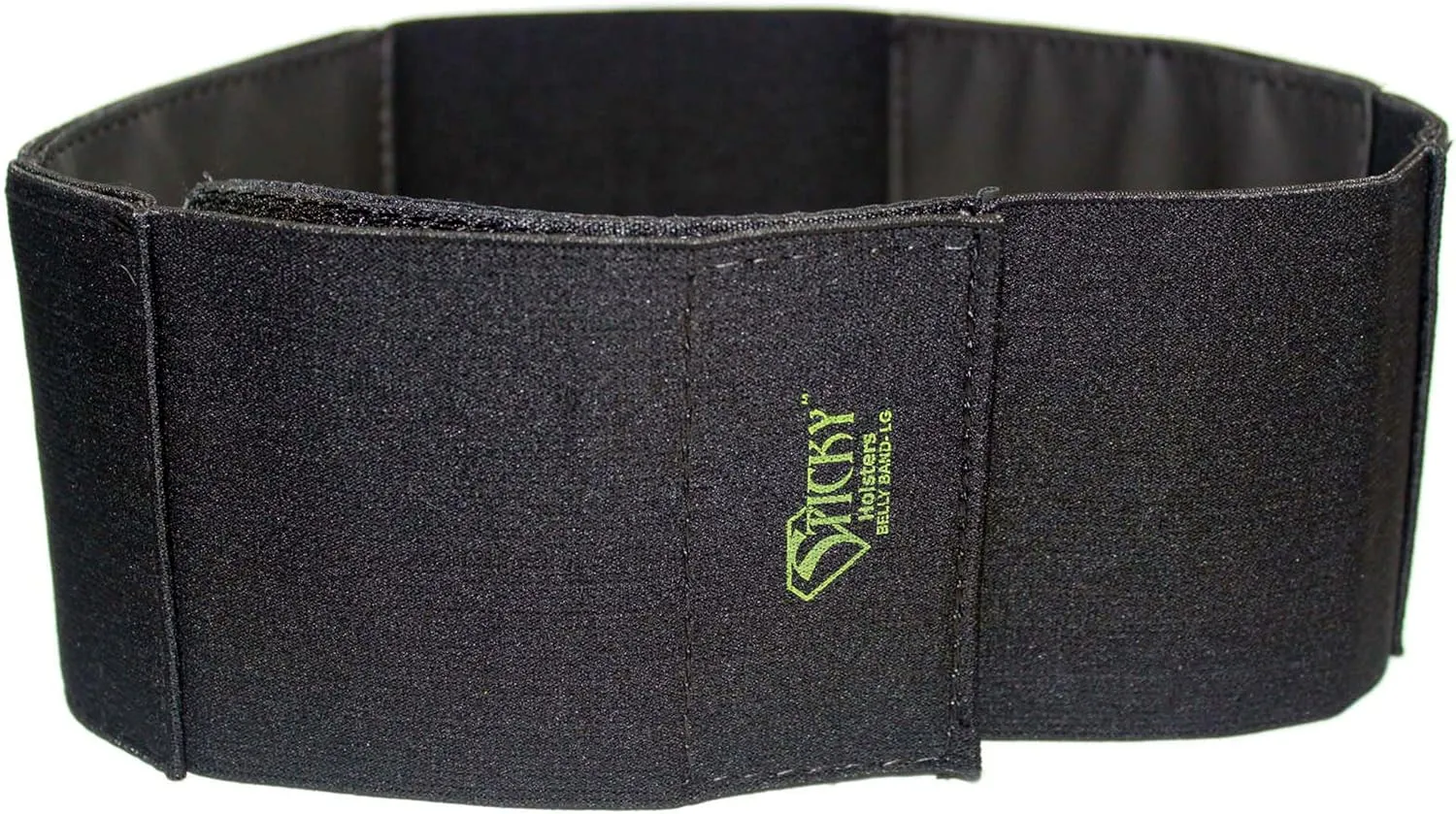 Sticky Holsters Gun Belly Band Holster for Men & Women – Concealed Carry Holster Waistband for Pistols – Soft, Comfortable Elastic with Hook and Loop Closure – Non-Slip Design, XX-Large; Black