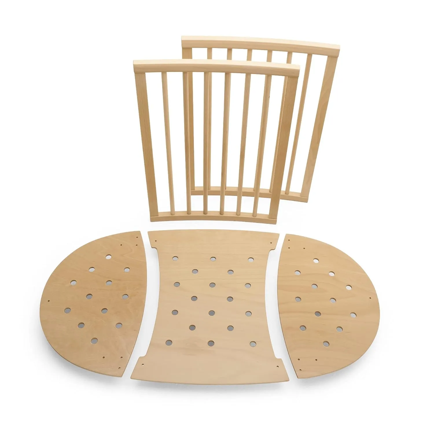 Stokke Sleepi Bed Extension V2, Natural - Compatible with Products Purchased Before Sept. 2022 - Convert Mini Crib into Sleepi Bed - Mattress Sold Separately