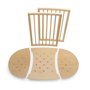 Stokke Sleepi Bed Extension V2, Natural - Compatible with Products Purchased Before Sept. 2022 - Convert Mini Crib into Sleepi Bed - Mattress Sold Separately