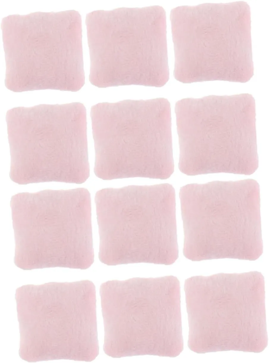 SUPVOX 30pcs Mini Couch Pillow Decorative Throw Pillows for Dollhouse Cute Faux Sofa Cushions Miniature Home Decor for Tabletop Scenes and Photo Props