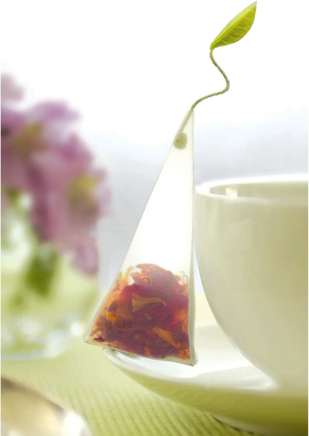 Tea Forte Tea Tasting Assortment Presentation Box Mother's Day Tea Gift Set Sampler, 20 Count 2 of Each Variety Individually Wrapped Handcrafted Pyramid Infuser Bags