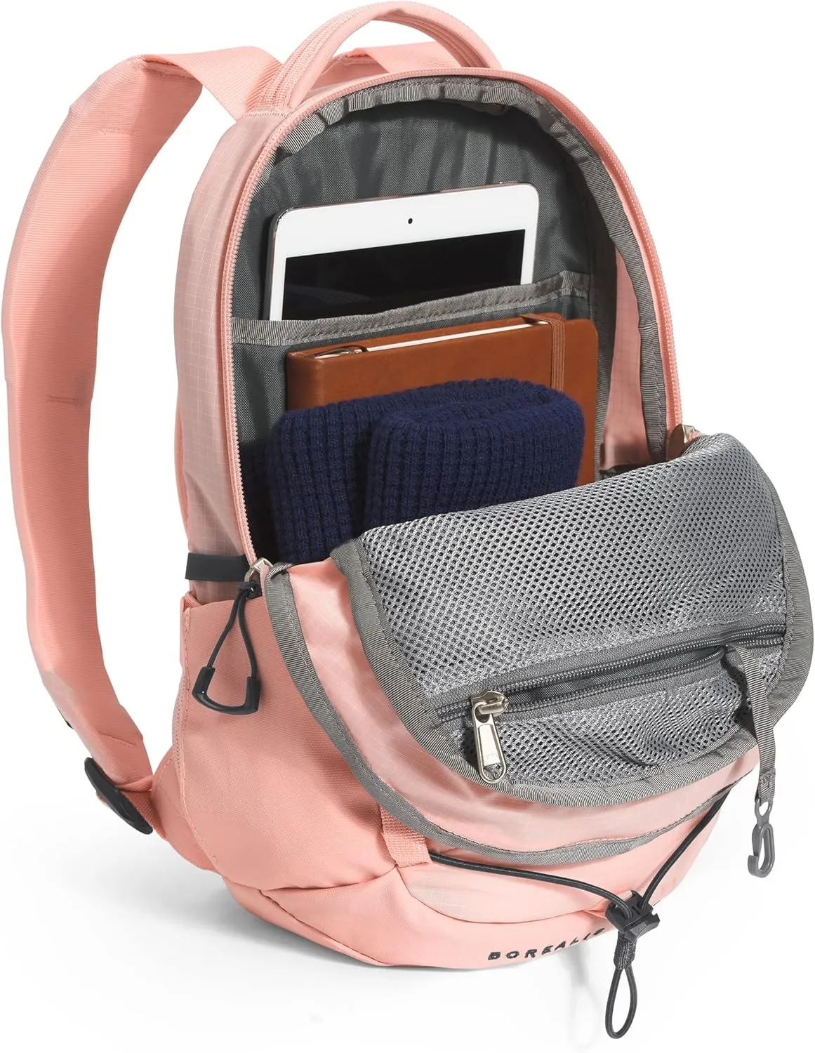The North Face Borealis Mini Mens Backpack Evening Sand Pink/Asphalt Grey