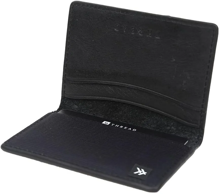 Thread Wallets RFID Blocking Slim Bifold Wallet with Card Protection