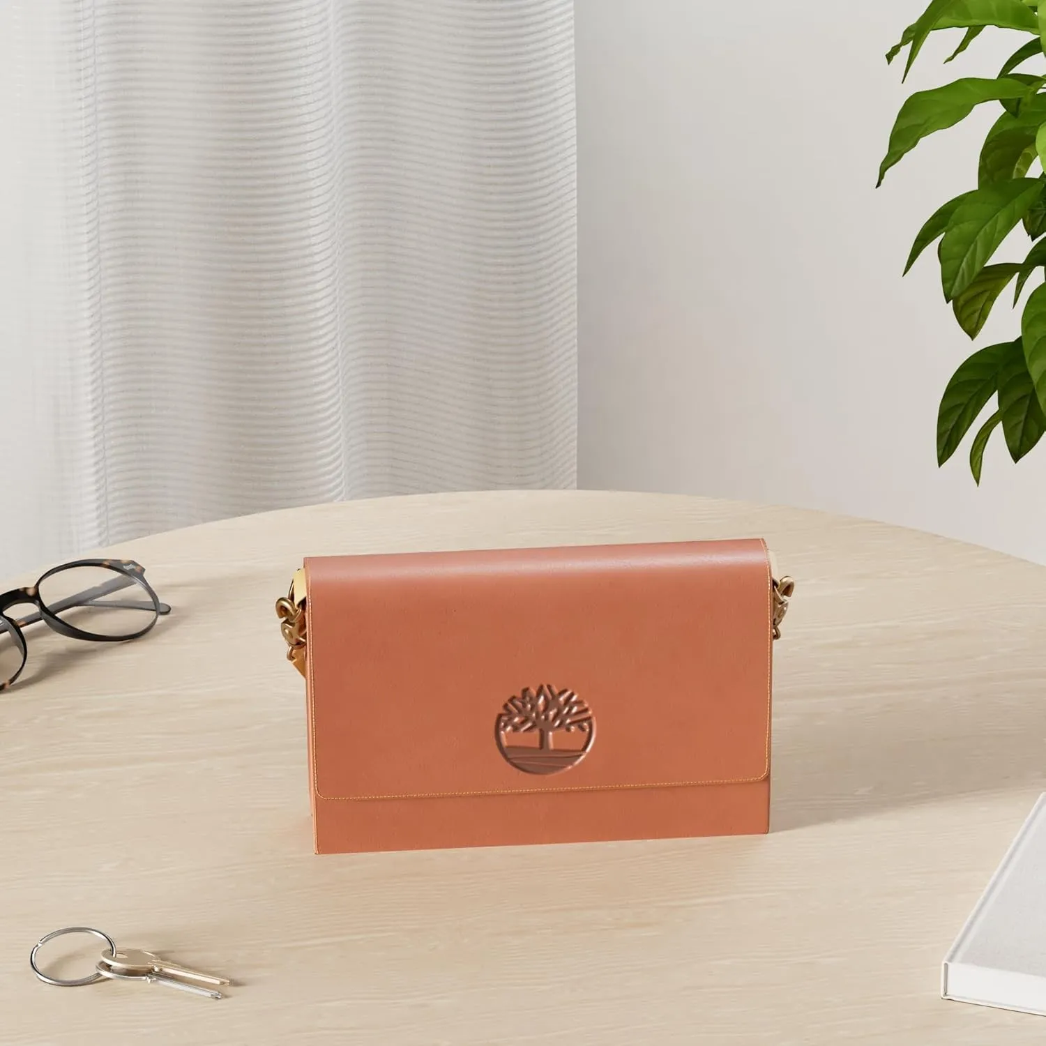 Timberland RFID Leather Crossbody Bag Wallet Purse