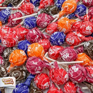 TOOTSIE ROLL POPS Lollipops 2 lb – Bulk Bag, 5 Assorted Flavors, Gluten Free, Chewy Center & Hard Candy Coating, Individually Wrapped Suckers (48 Pieces)