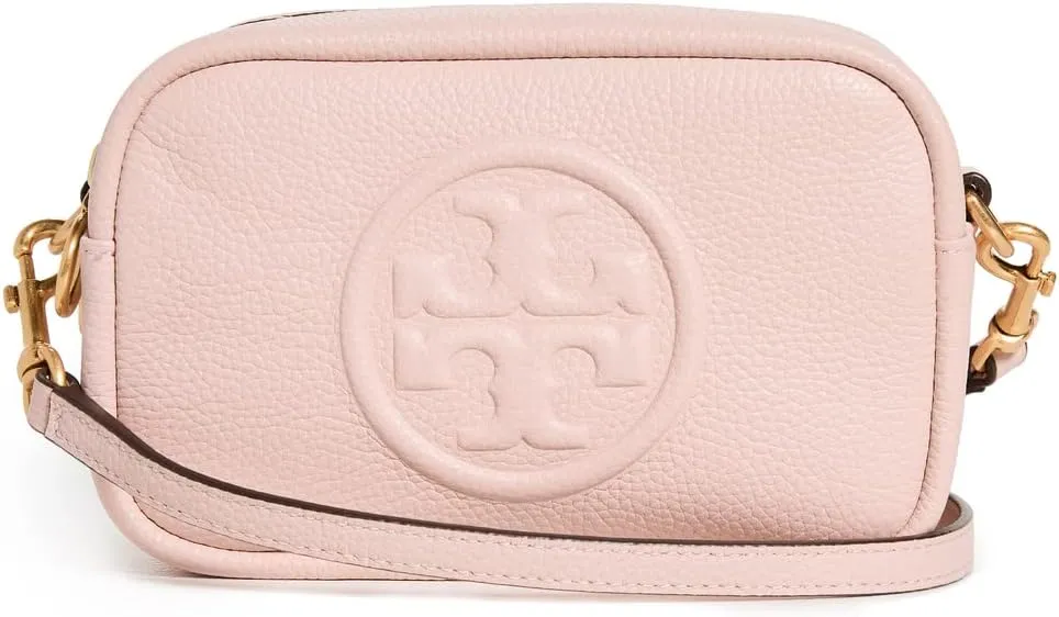 Tory Burch Women's Perry Bombe Mini Bag, Shell Pink, One Size