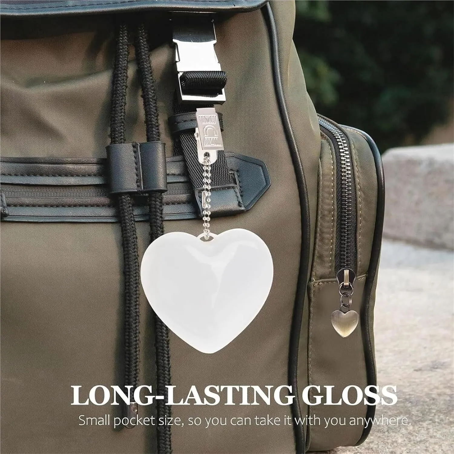 Touch Activated Purse Light, Purse Glow Heart Light, LED Automatic Sensor Glowing Heart Shaped Handbag Lights, Glow Heart for Purse, Mini Touch Purse LED Lamp, Purse Essentials Items
