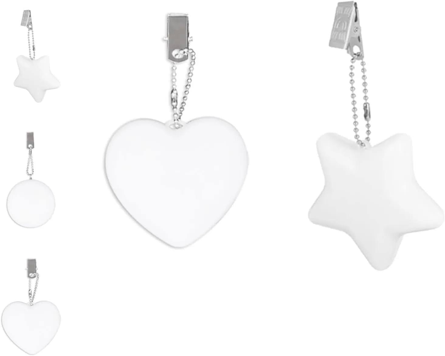 Touch Activated Purse Light, Purse Light Handbag Light, Heart Purse Light, Purse Light with Automatic Sensor, Small Portable Glow Purse Light, Mini Touch Purse LED Lamp (e*2pc)