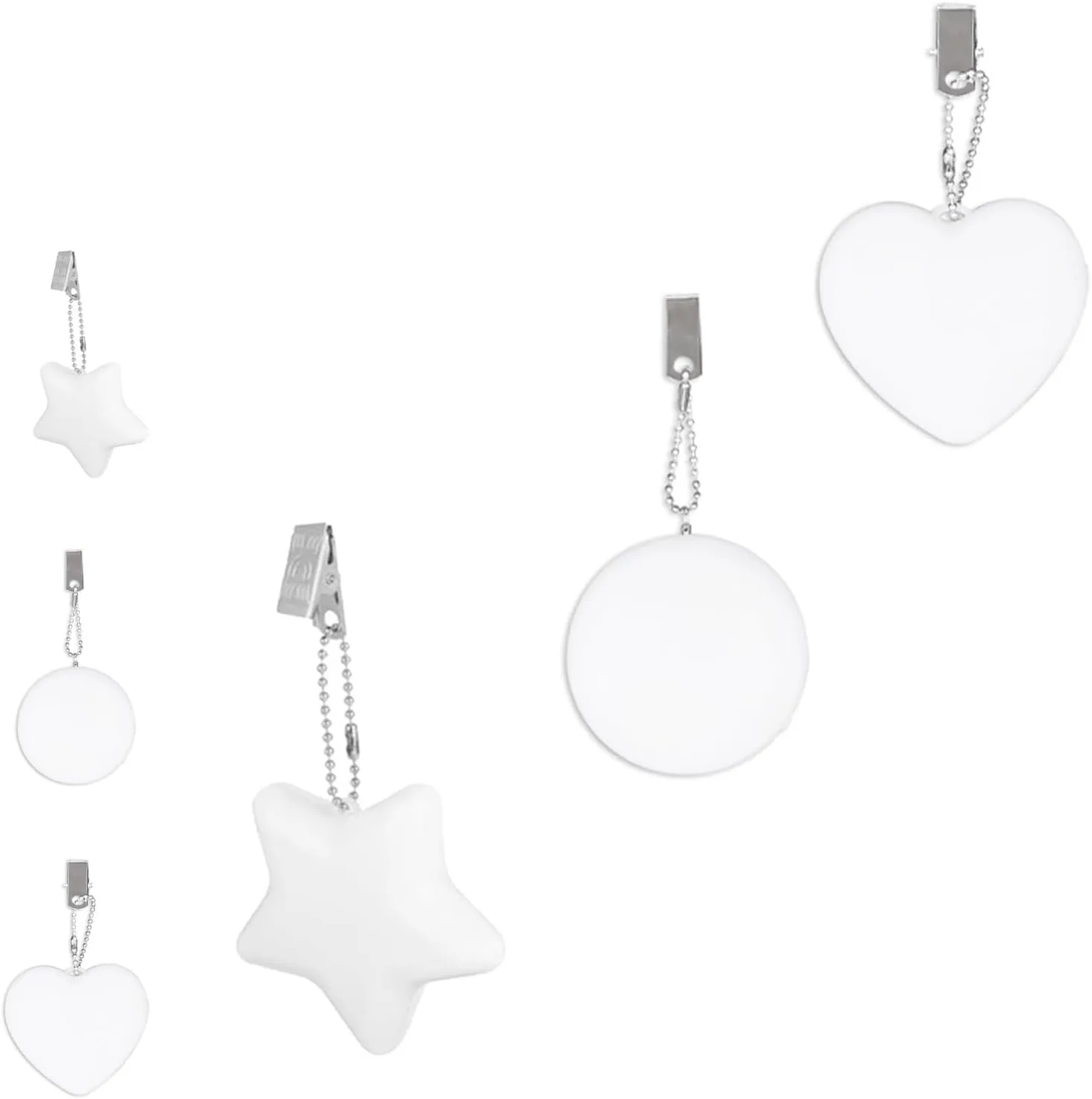 Touch Activated Purse Light, Purse Light Handbag Light, Heart Purse Light, Purse Light with Automatic Sensor, Small Portable Glow Purse Light, Mini Touch Purse LED Lamp (g*3pc)