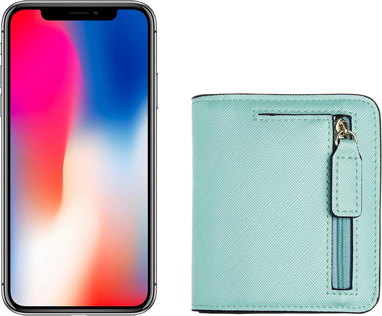 Toughergun Wallet Women Rfid Blocking Small Compact Bifold Luxury Leather Pocket Wallet Ladies Mini Purse with ID Window